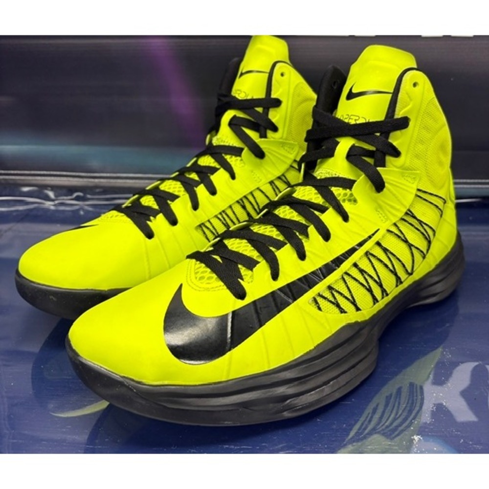 Nike Lunar Hyperdunk 2012 Atomic Green 524934-300 Mens sneakers size 12